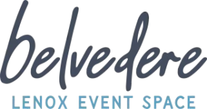 Belvedere Lenox logo, representing an event space for weddings and special occasions.