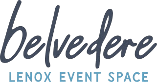 Belvedere Lenox logo, representing the event space and branding for scheduling services.